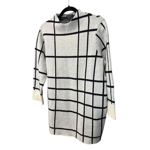 Rag & Bone Mallori Tunic Sweater Small Grey 100% Wool - Picture 6 of 15